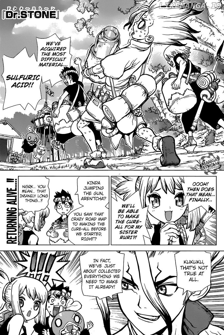 Dr.Stone Chapter 33 image 01